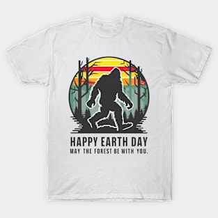 Earth day, may the forest be with you T-Shirt